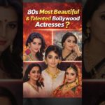 80s Bollywood Queens 👑 Top 5 Beautiful Actresses 😍 #bollywood #beauty #80s