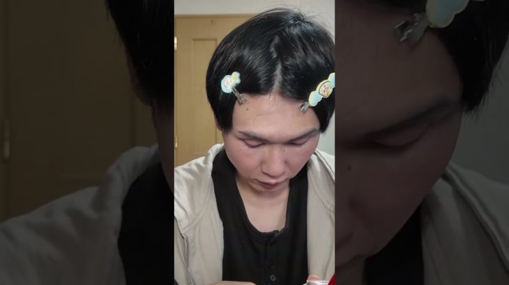 アイメイク、ノーカット版🩷8倍速w #爆美