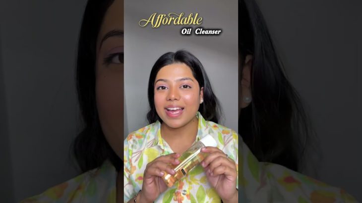 Affordable oil cleanser 🤌🏻🥹 #oilcleanser #oilcleansing #honestreview #affordable #makeup #beauty