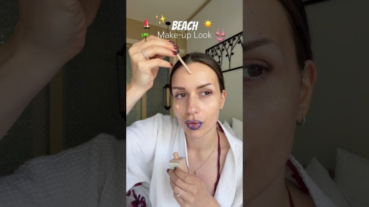 Beach Make-up Look schminken 🌊👙🩷