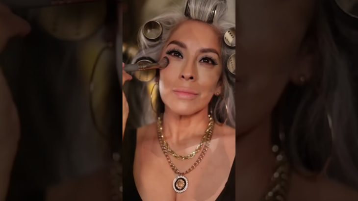 Chola inspired Makeup. #retromakeup #makeupover50 #chola #beautyover40 #beauty #beautyover50