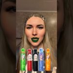 LIPSTICK COLOR CHECK🌈 #makeup #asmr #beauty #challenge #cute #shorts #ytshorts #shortvideo #hack