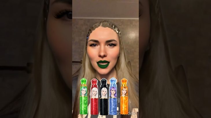 LIPSTICK COLOR CHECK🌈 #makeup #asmr #beauty #challenge #cute #shorts #ytshorts #shortvideo #hack