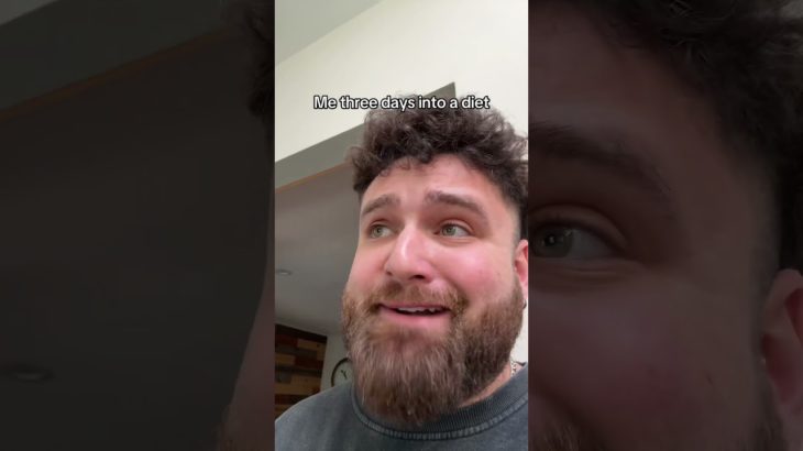 ME THREE DAYS INTO A DIET