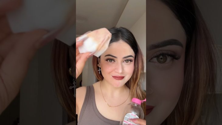 Makeup Remove 😍 #makeup #remove #beauty