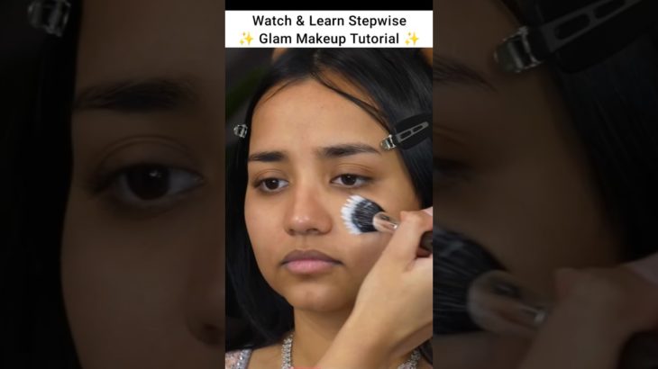 Mua- beeha.beauty | makeup tutorial step by step for beginners #shorts #makeuptutorial #bridalmakeup