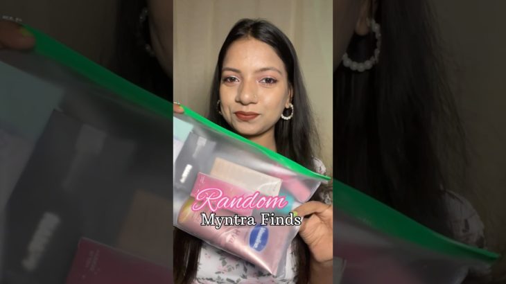 Myntra Beauty Finds #myntrafinds #rishidhasingh #myntra #myntrahaul