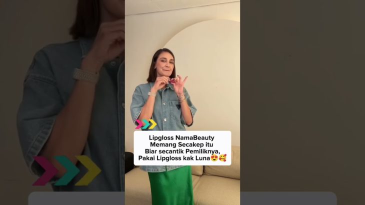 NAMA BEAUTY Luna Maya #luna #lunamaya #namabeauty #lipstick #lipgloss #beauty #shorts #shopping