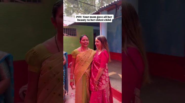 POV: Your mom gave all her beauty to her eldest child
