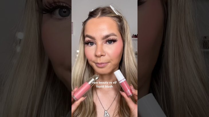 Rare Beauty vs Elf Liquid Blush💕