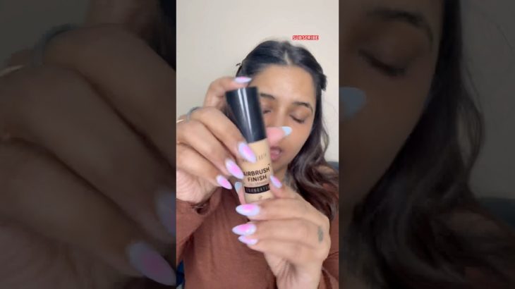 Swiss Beauty AIRBRUSH foundation review #ashortaday #youtubeshorts #makeupreview #foundationreview