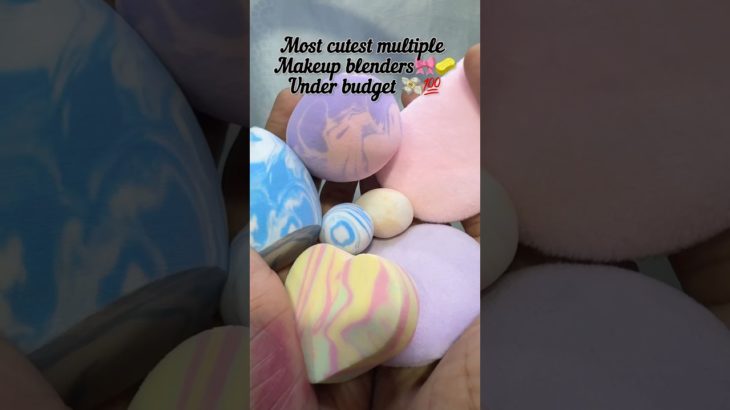 Why are these beauty blenders sooo cute 😭💗 I can’t choose just one!!#shorts #trending #beauty