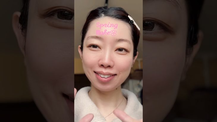 春におすすめのピンクメイク🌸#makeup#メイク