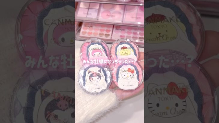 牡蠣なメイクツールって発想が天才すぎるんよ🦪 #牡蠣 #サンリオ #sanrio