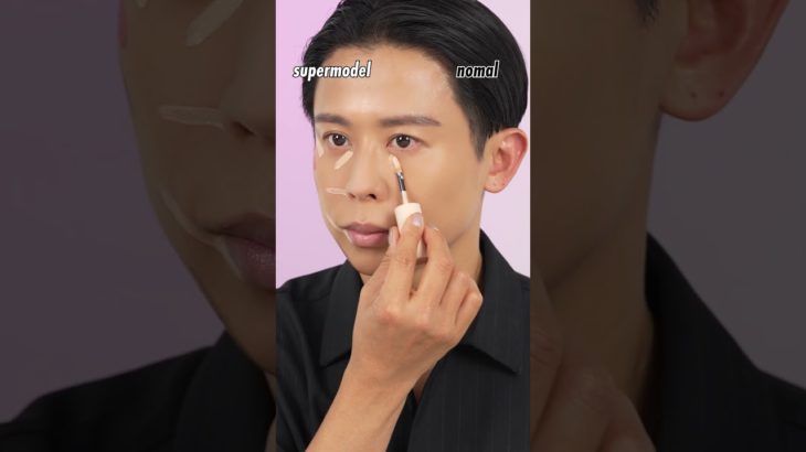 スーパーモデル vs 一般人の立体感の作り方！スーパーモデルになりたいならこのメイクの仕方を真似するのよ〜🤍